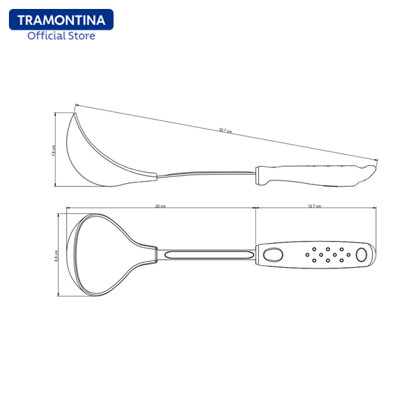 Tramontina Nylon Ladle (Utilita)