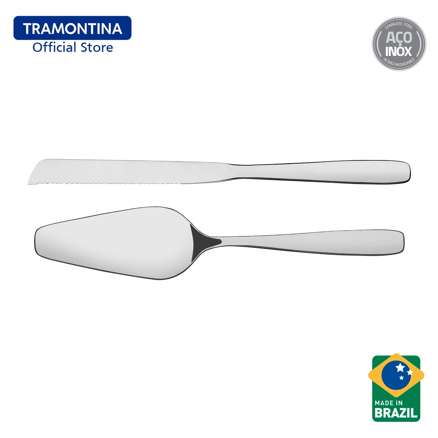 Tramontina Stainless Steel Cake Set (Essentials)