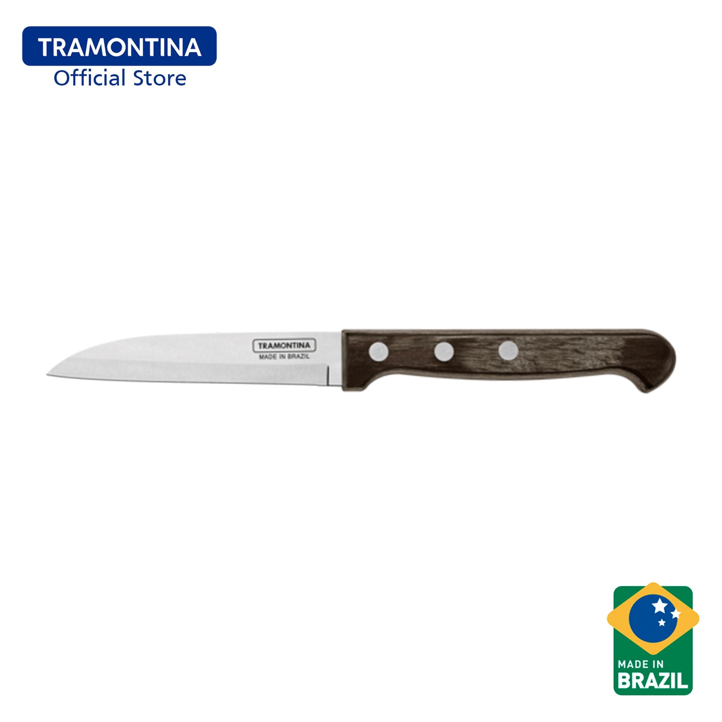 Tramontina Paring Knife 3" (Polywood)