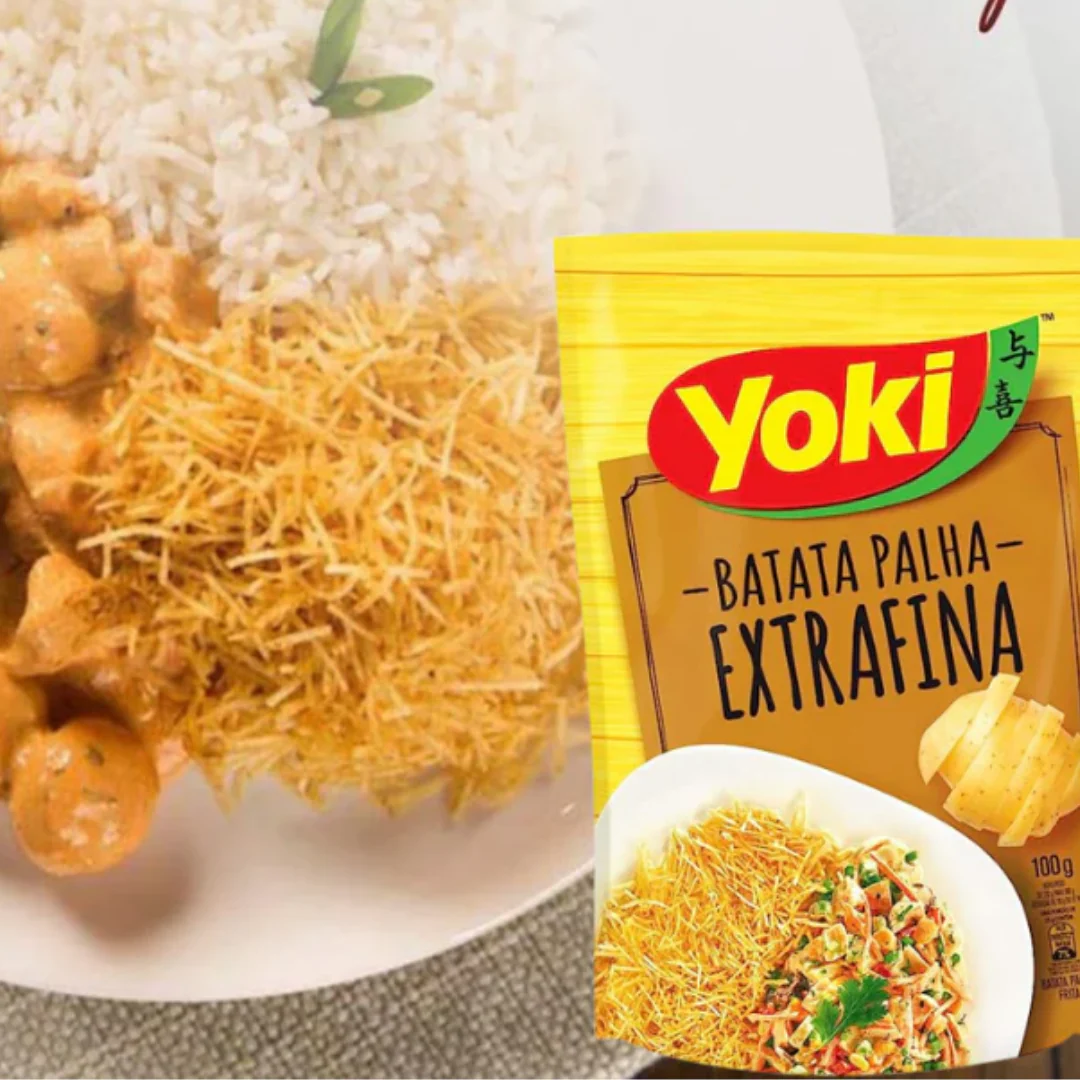 Yoki Shoestring Potatoes Extra Thin "Batata Palha Extra Fina" 100g