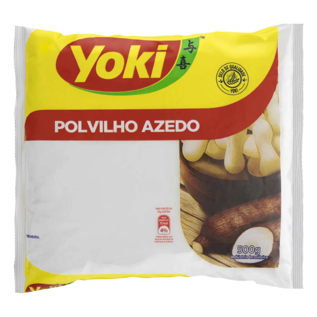 Yoki Sour Manioc Starch "Polvilho Azedo" 500g