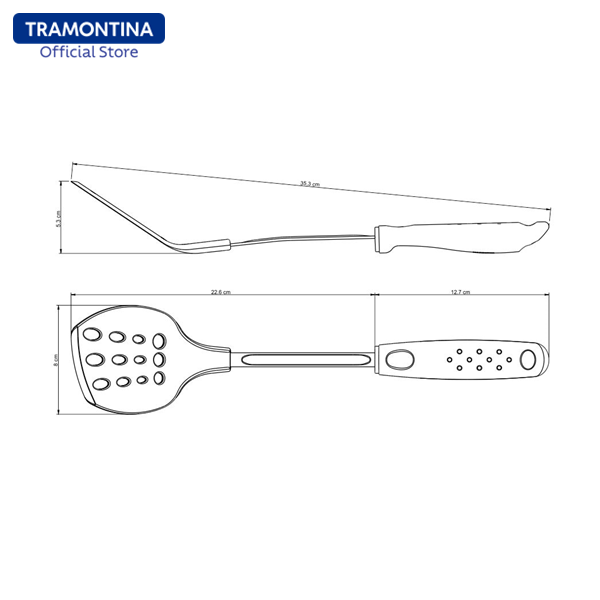 Tramontina Nylon Spatula (Utilita)