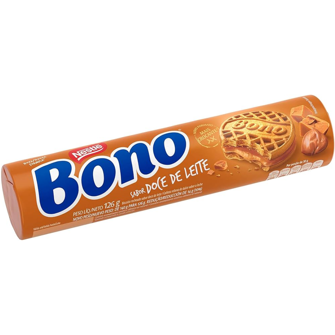 Nestlé Bono Caramel Filled Cookies 126g