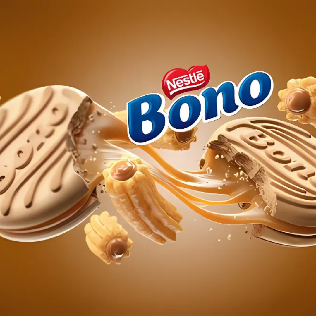 Nestlé Bono Caramel Filled Cookies 126g