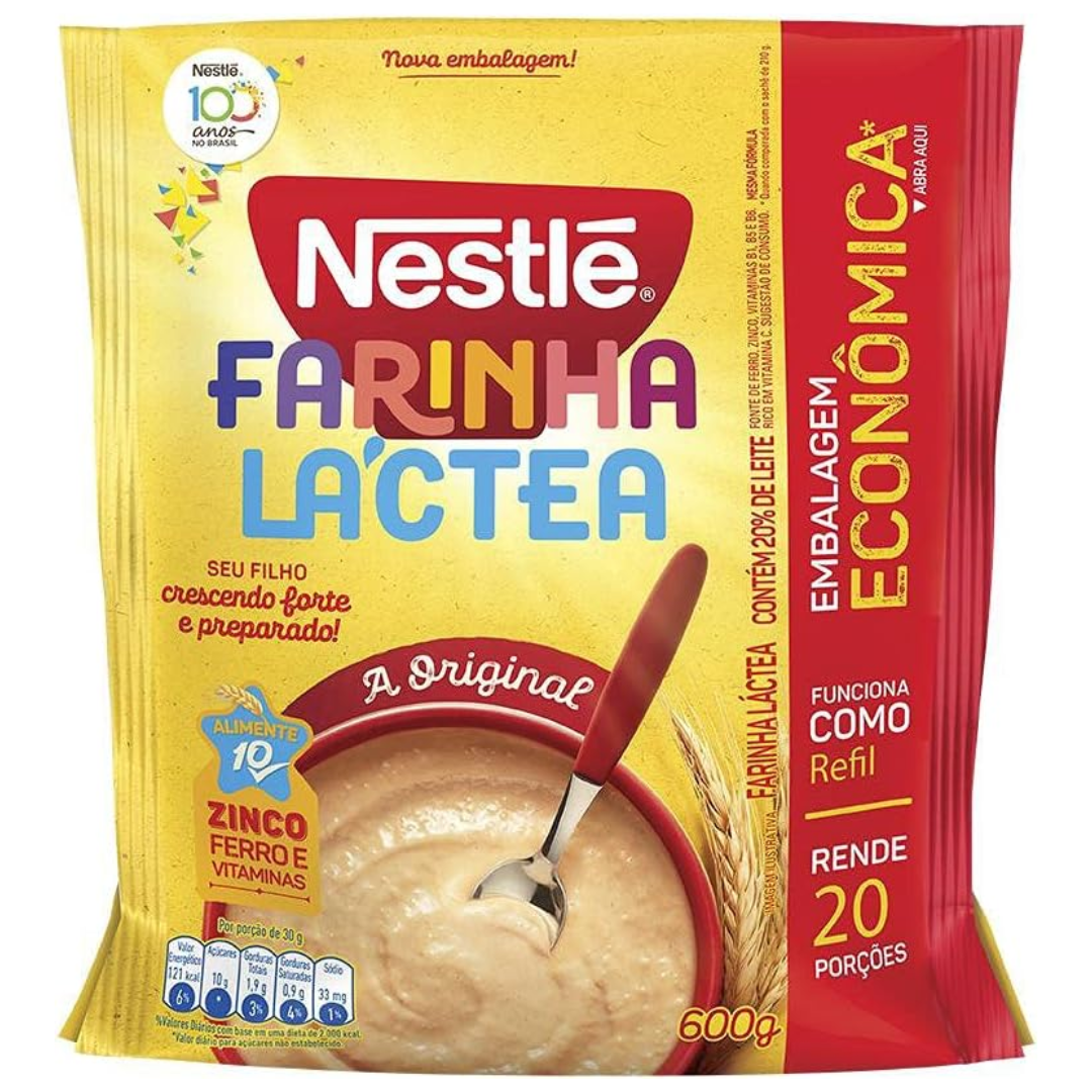 Nestlé Cereal Flour "Farinha Láctea" 600g