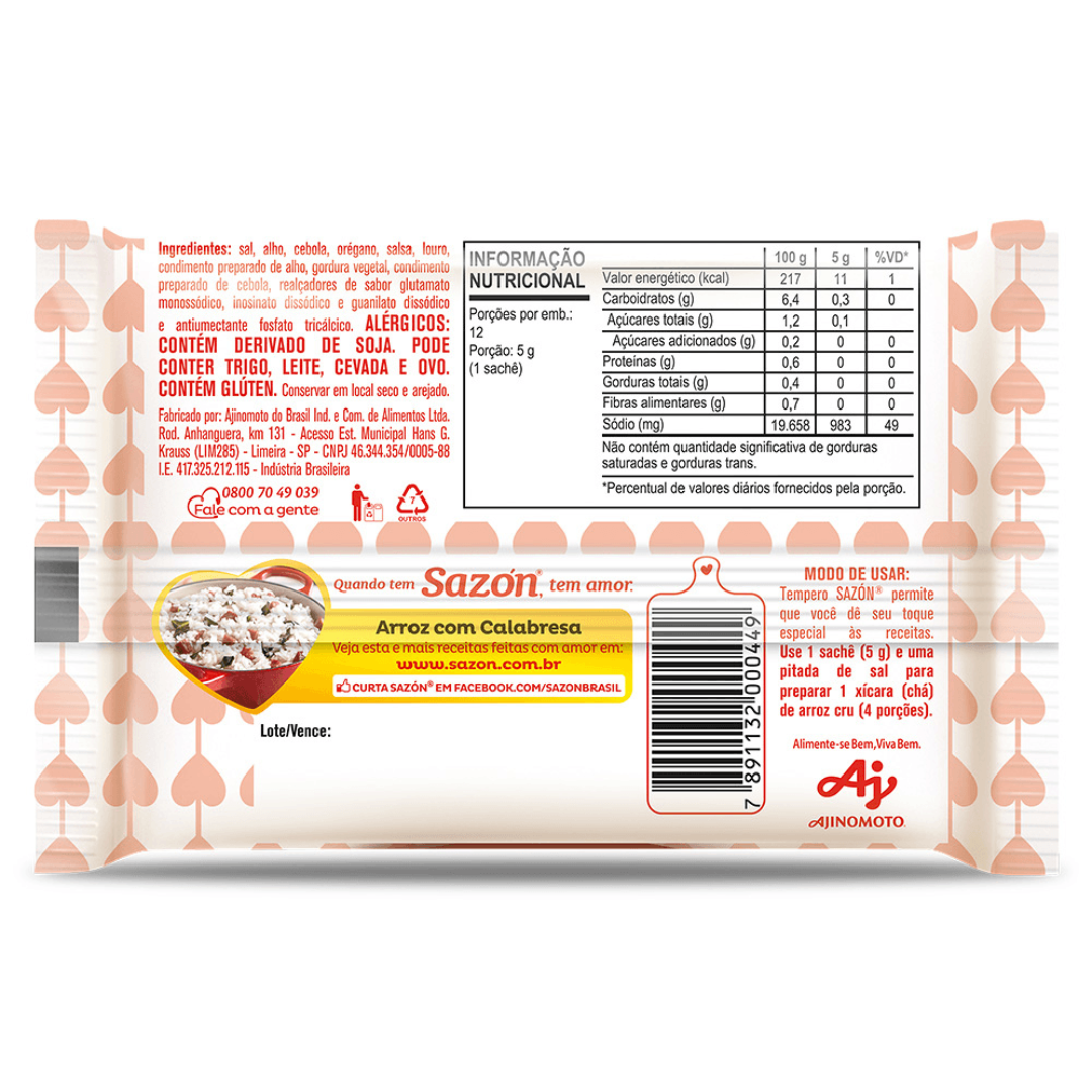 Ajinomoto Sazón Seasoning for Rice 60g