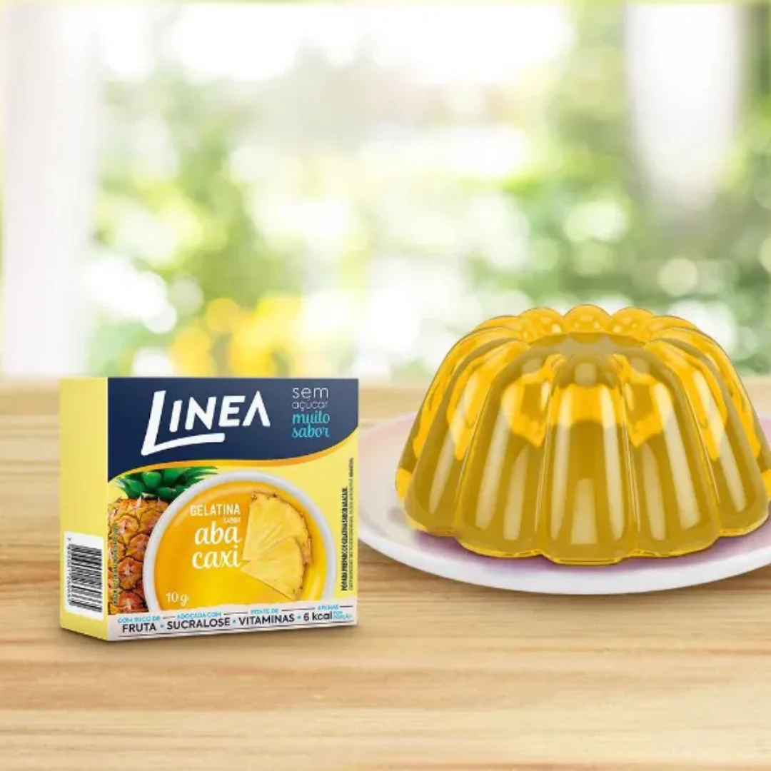 Linea Sugar-Free Pineapple Gelatin Dessert 10g