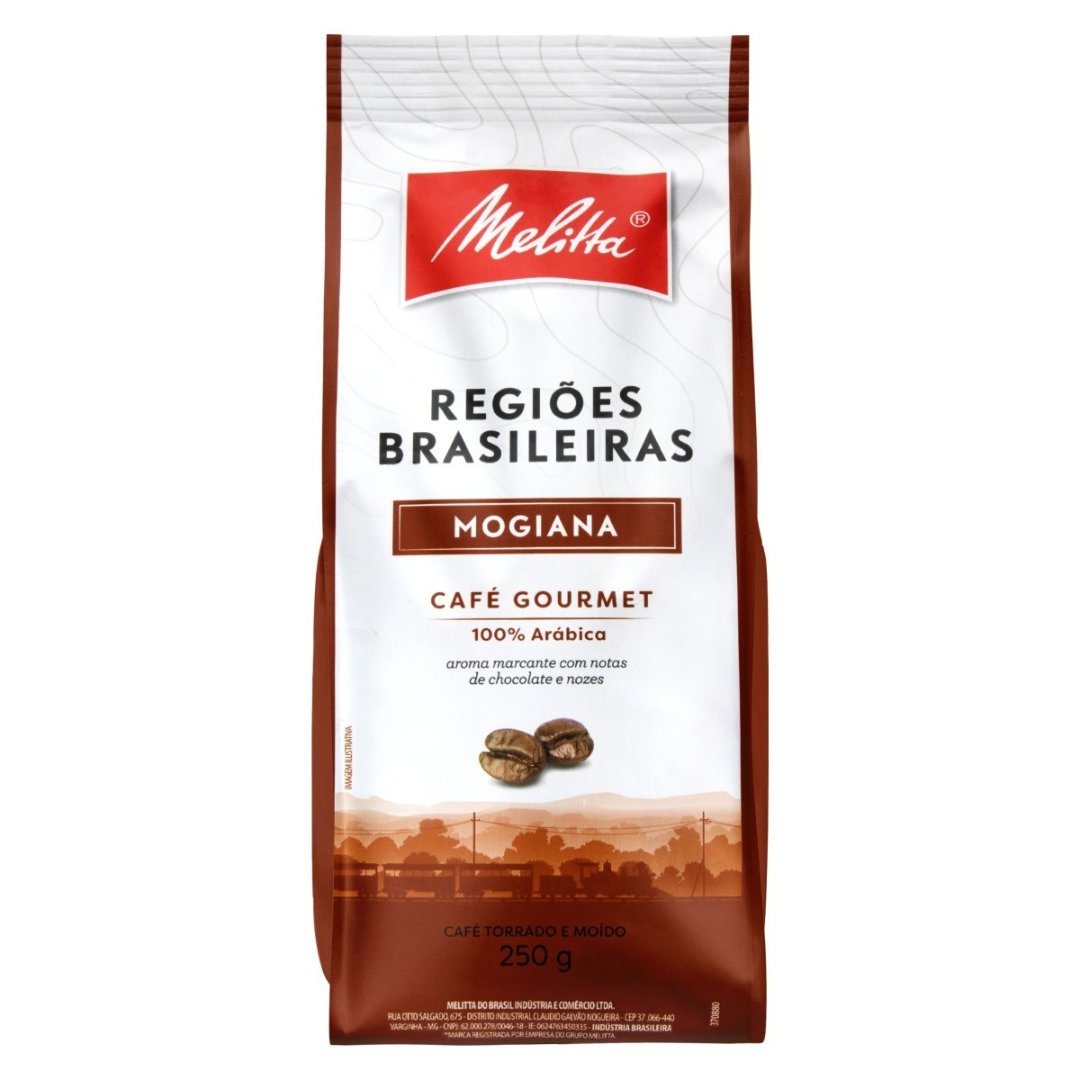 Melitta Gourmet Coffee Brazilian Regions Mogiana 250g