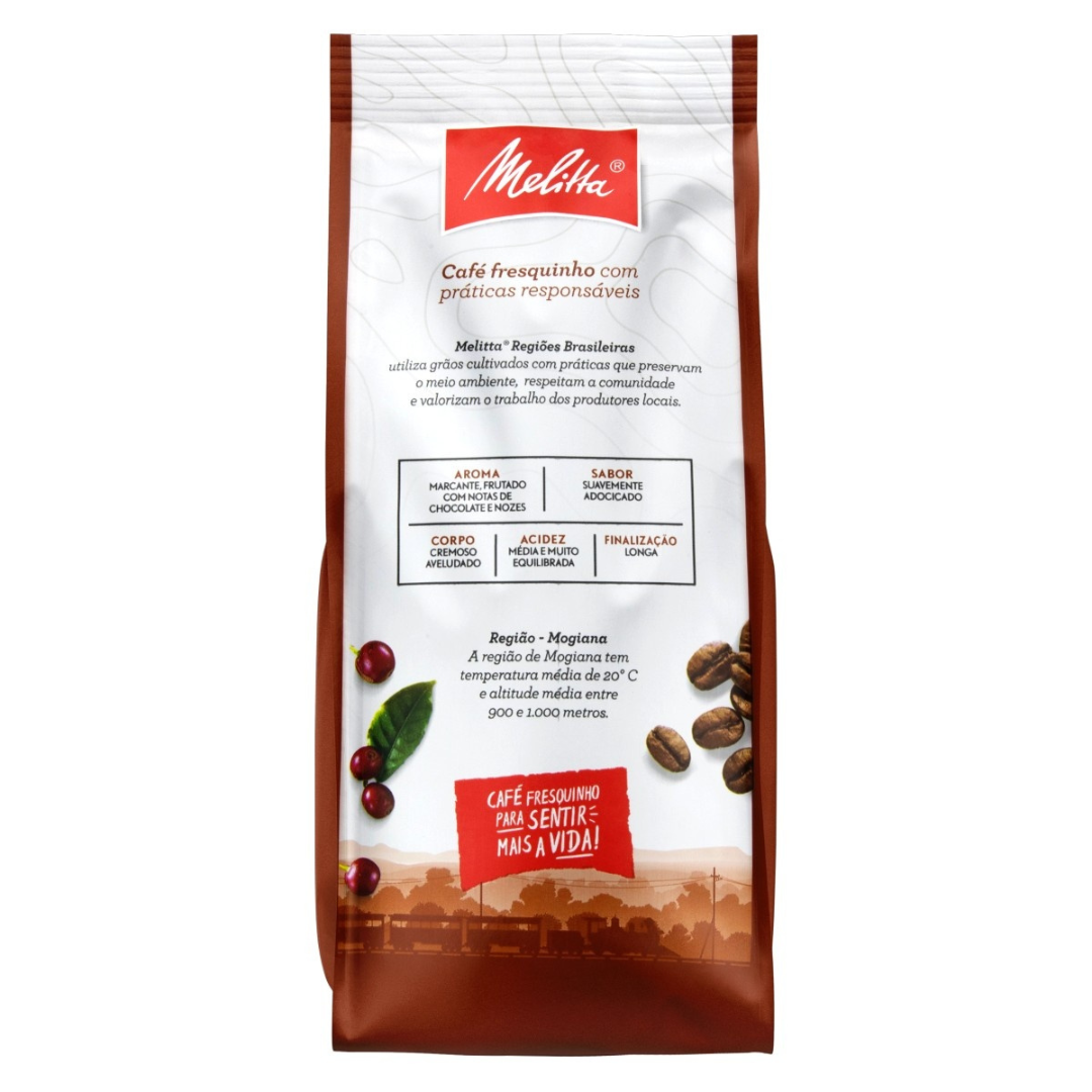 Melitta Gourmet Coffee Brazilian Regions Mogiana 250g