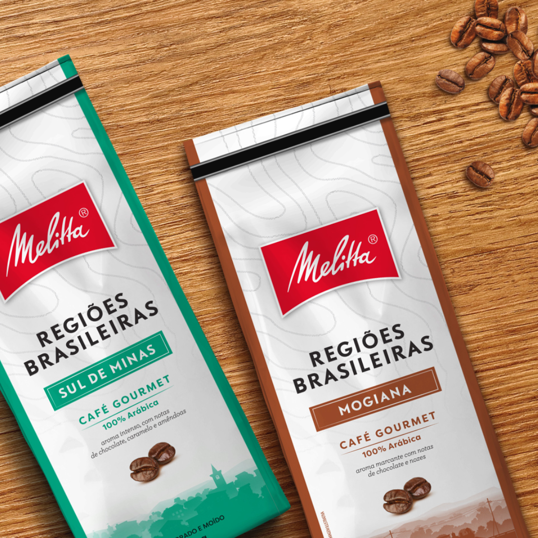 Melitta Gourmet Coffee Brazilian Regions Mogiana 250g