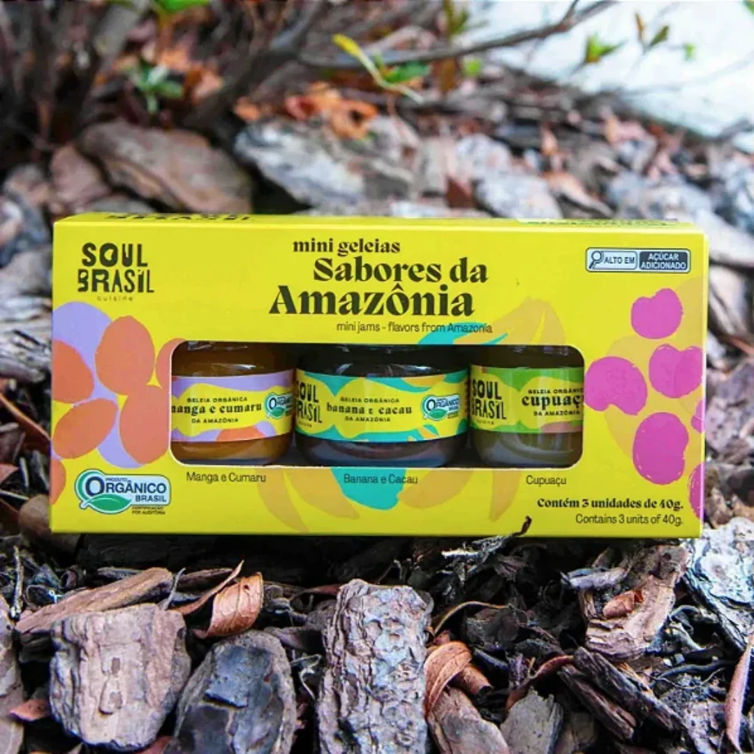 Soul Brasil Amazon Mini Jams Gift Set 3x40g