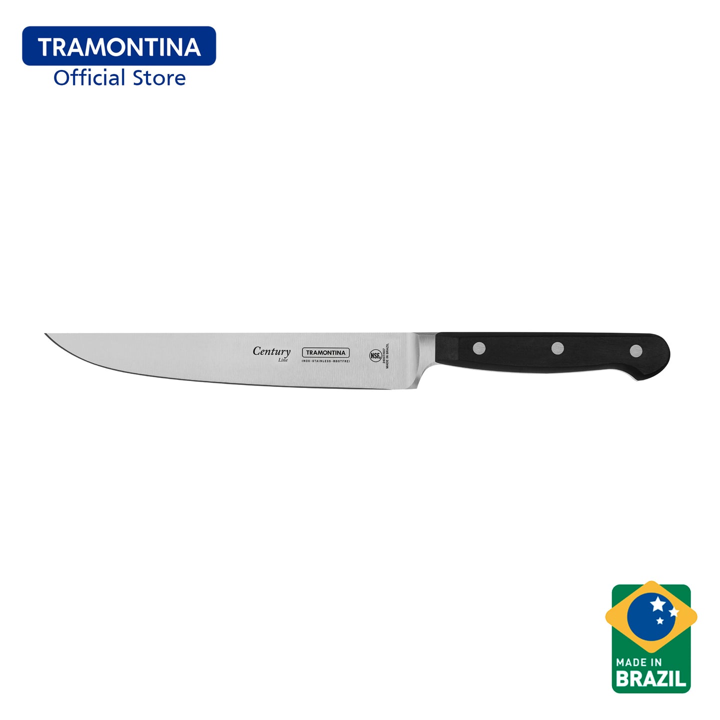 Tramontina Stainless Steel Utility Knife 7" (Century)