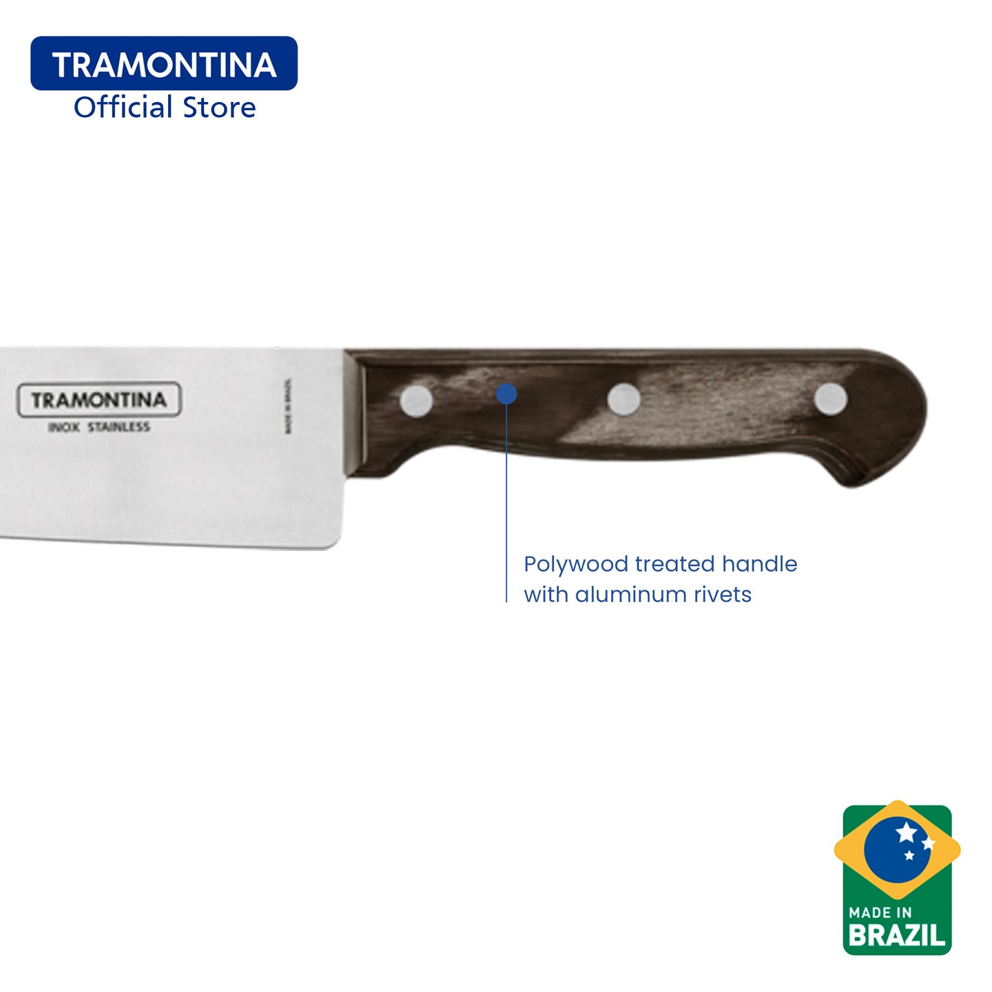 Tramontina Chef's Knife 8" (Polywood)