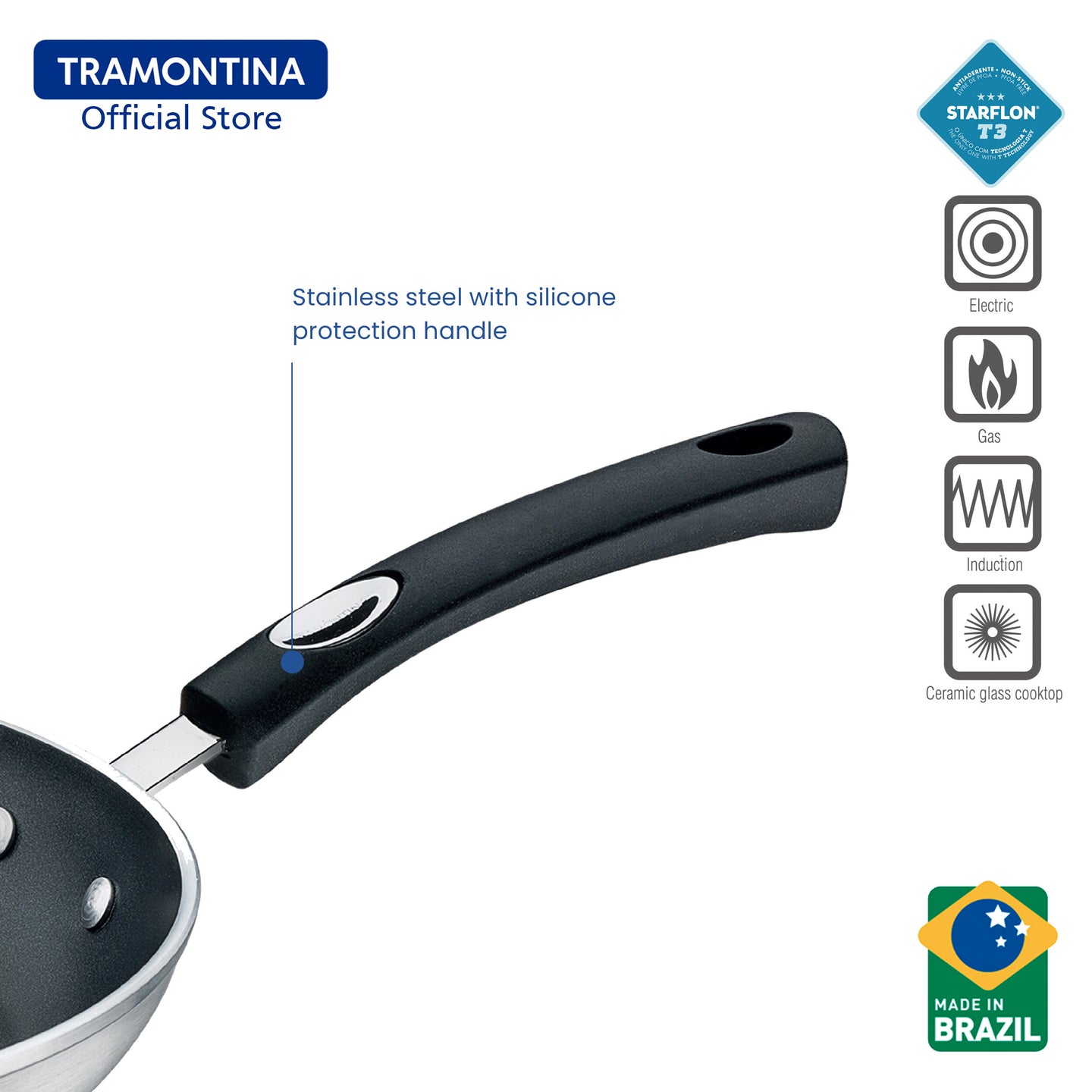 Tramontina Non Stick Frying Pan 20cm (Professional)