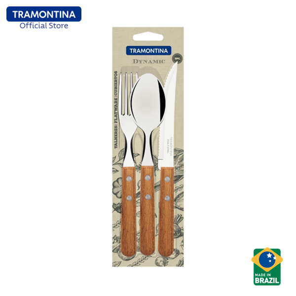 Tramontina Stainless Steel Tableware Set 3pcs (Dynamic)