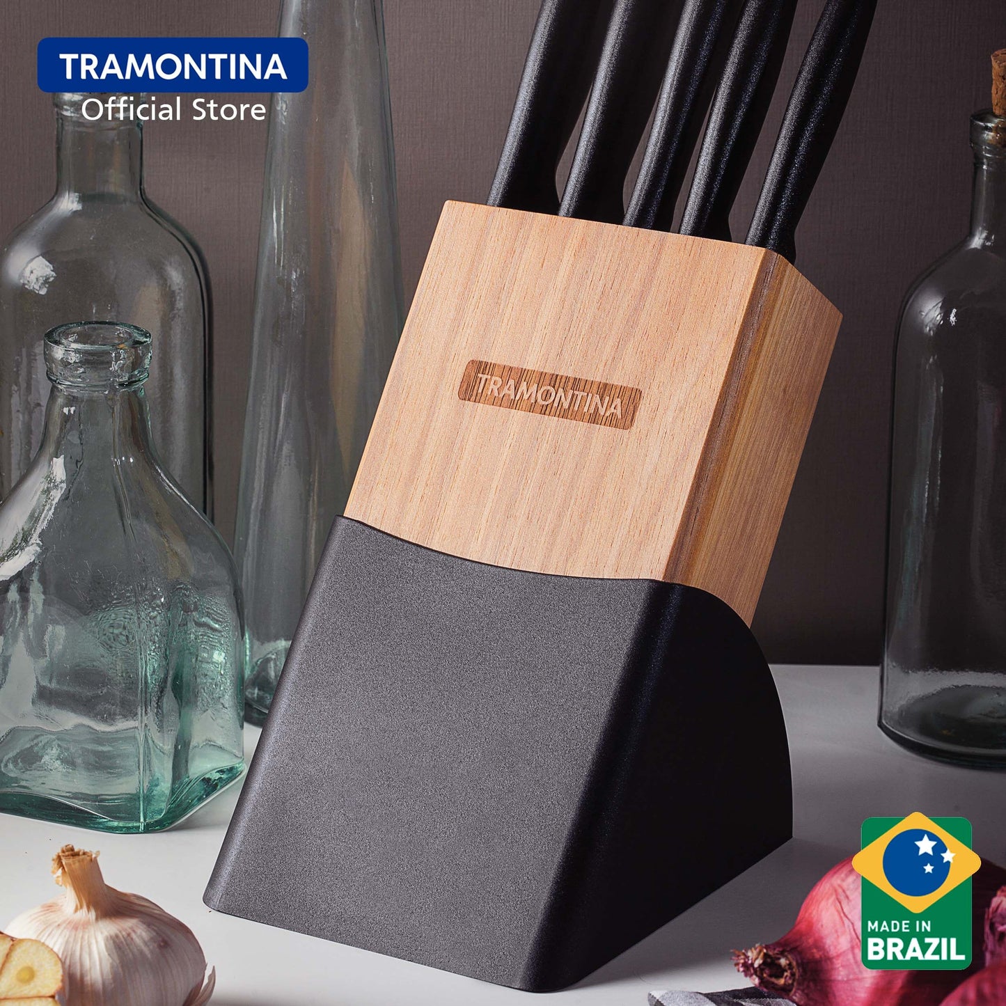 Tramontina Stainless Steel 6pcs Knife Set (Plenus)