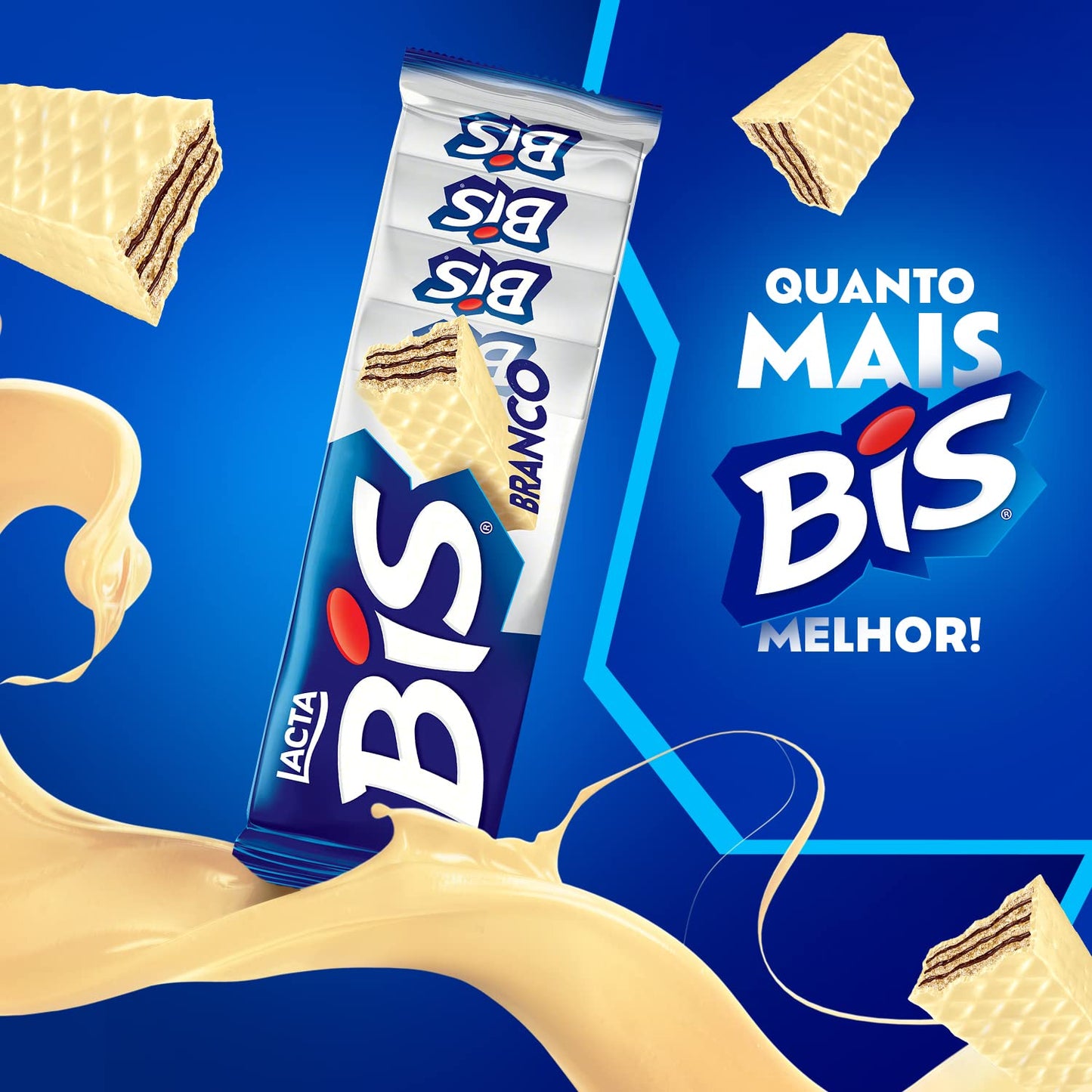 Lacta Bis White Chocolate Wafer Biscuit 100g