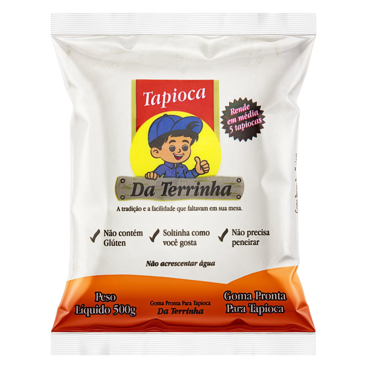 Da Terrinha Hydrated Cassava Starch "Tapioca" 500g