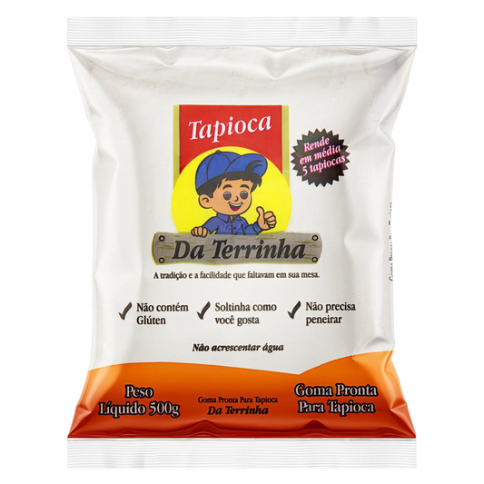 Da Terrinha Hydrated Cassava Starch "Tapioca" 500g