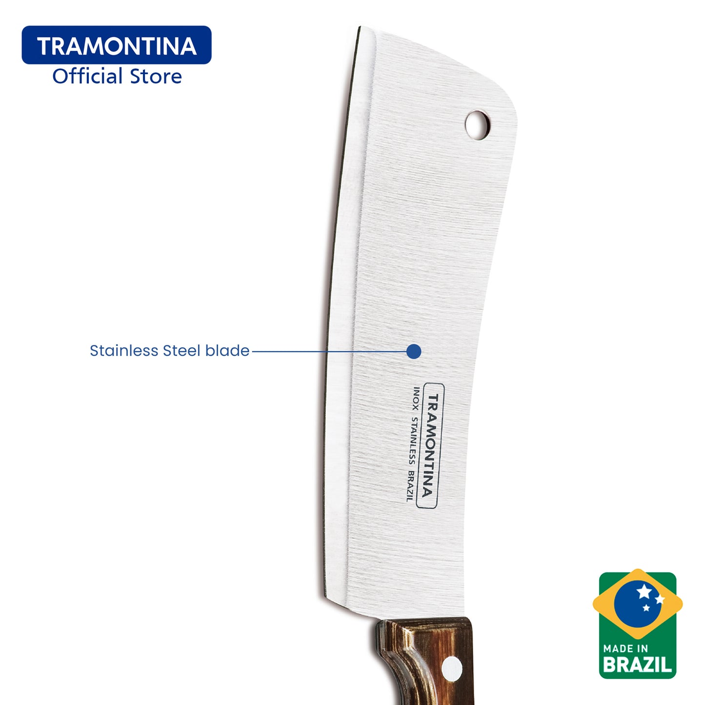 Tramontina Cleaver 6" (Polywood)