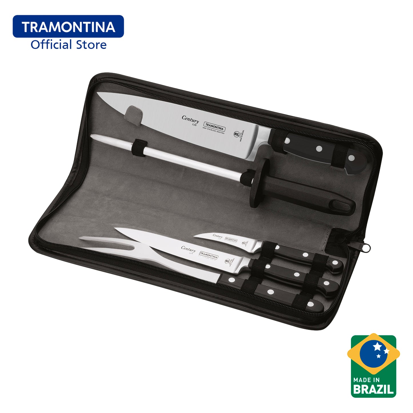 Tramontina Stainless Steel Knife Set 6pcs (Century)