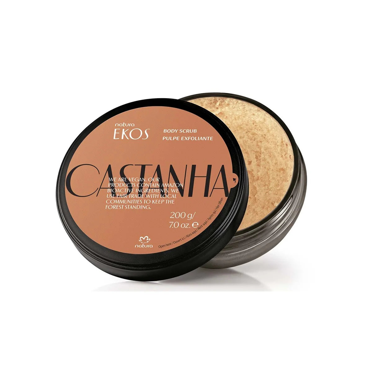 Natura Ekos Castanha Body Scrub 200g