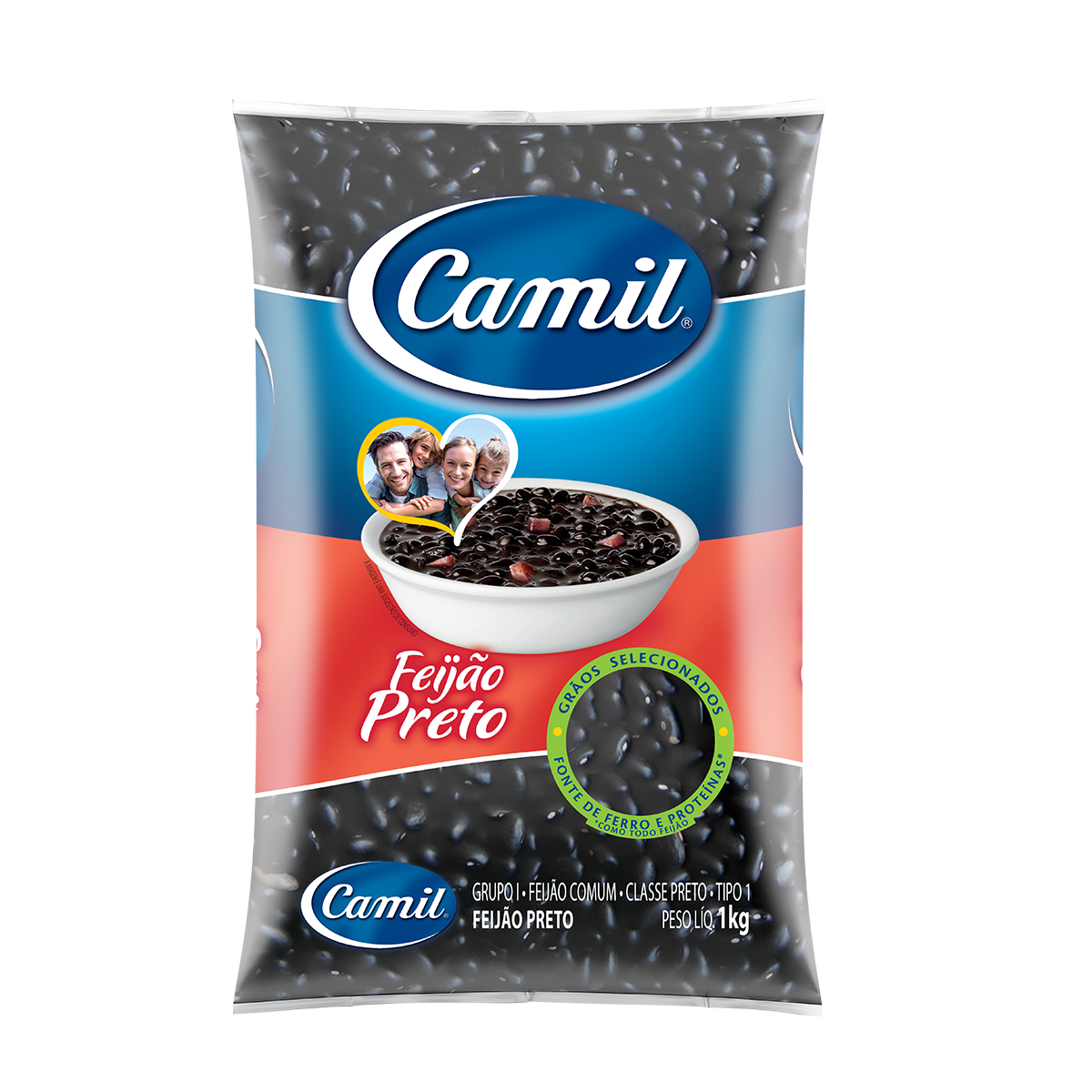 Camil Dried Black Beans 1kg