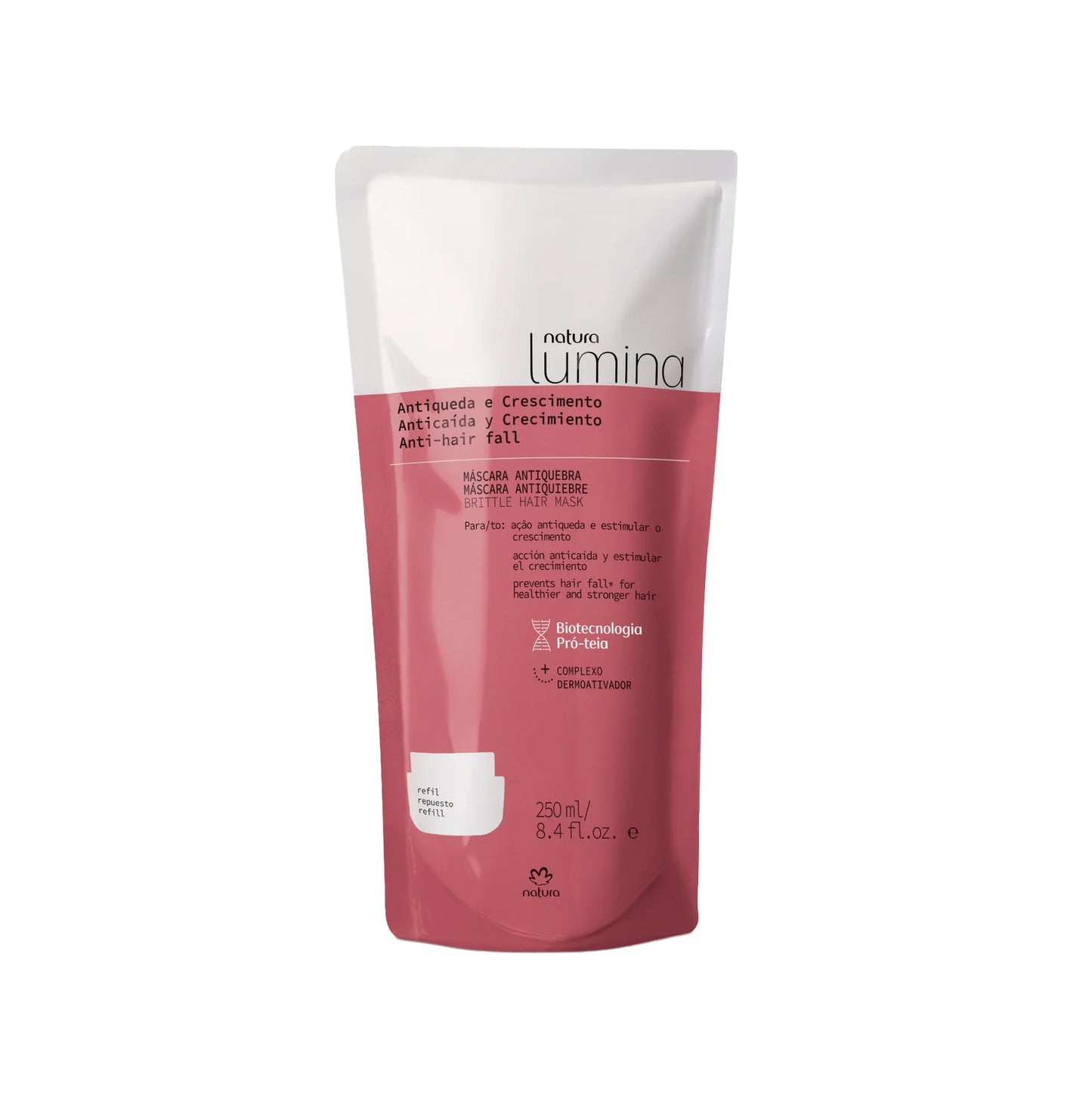 Natura Lumina Anti-Hair Fall Brittle Hair Mask Refill 250ml