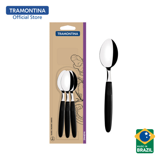 Tramontina Stainless Steel Table / Dining Tea Spoon set 3pcs (Ipanema)