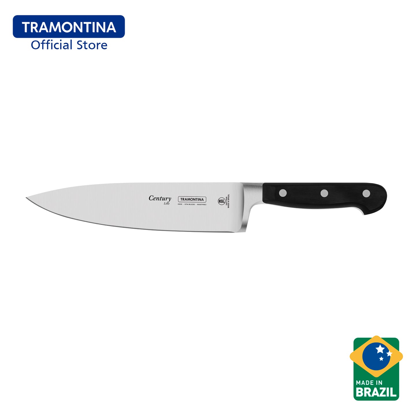 Tramontina Stainless Steel Chef Knife 8" (Century)