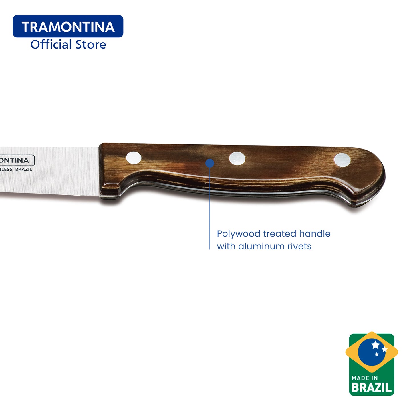 Tramontina Utility Knife 6" (Polywood)