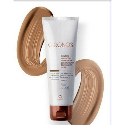 Natura Chronos Dark Spot Reducer Cream Med-Dark SPF50+ 50ml