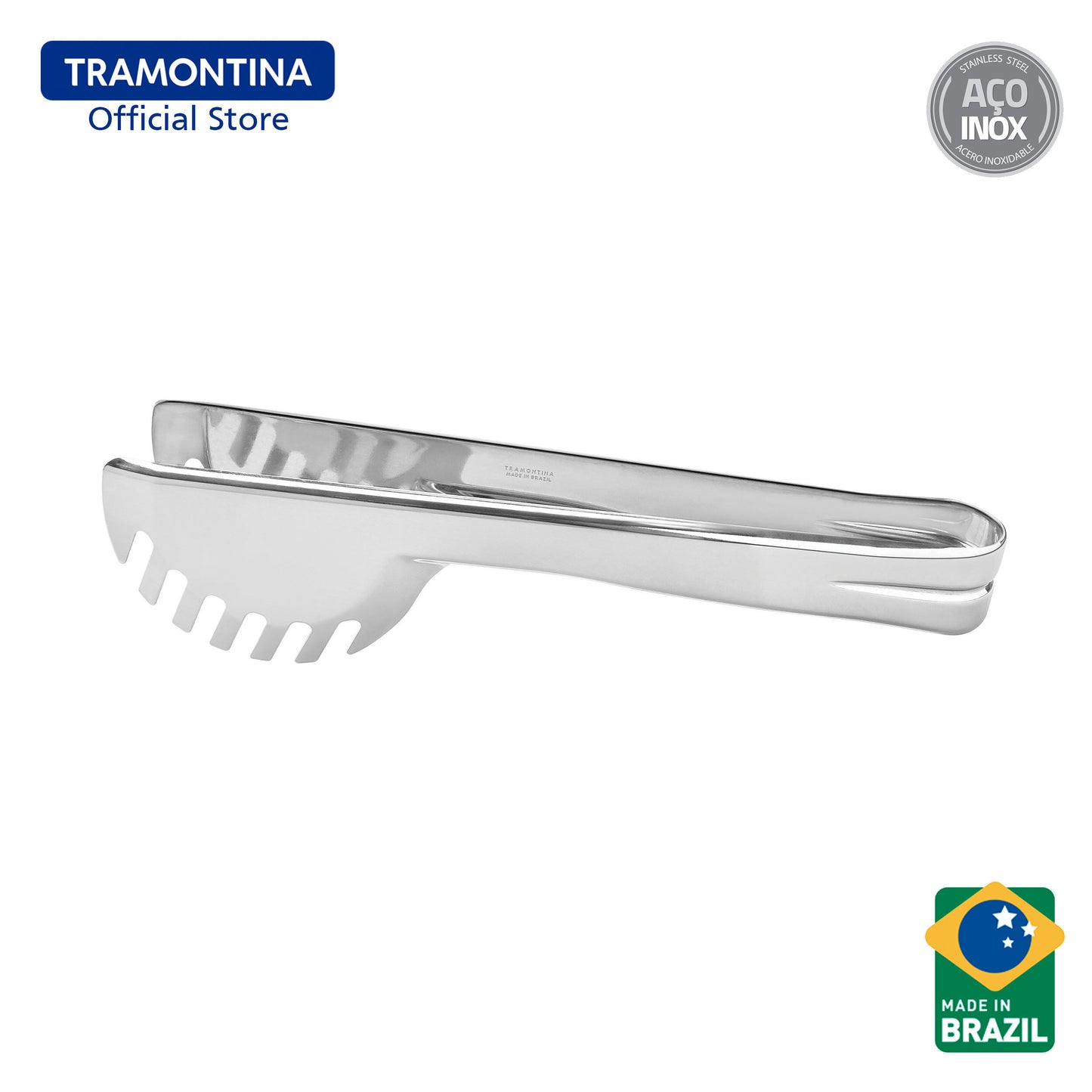 Tramontina Stainless Steel Spaghetti Tong (Essentials)